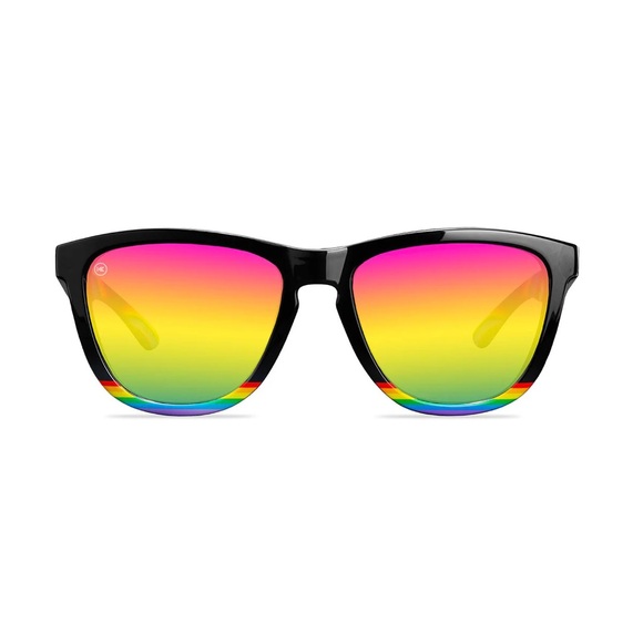 Knockaround Rainbow On My Parade Premium Polarized Colorful Gradient Sunglasses - Picture 5 of 6